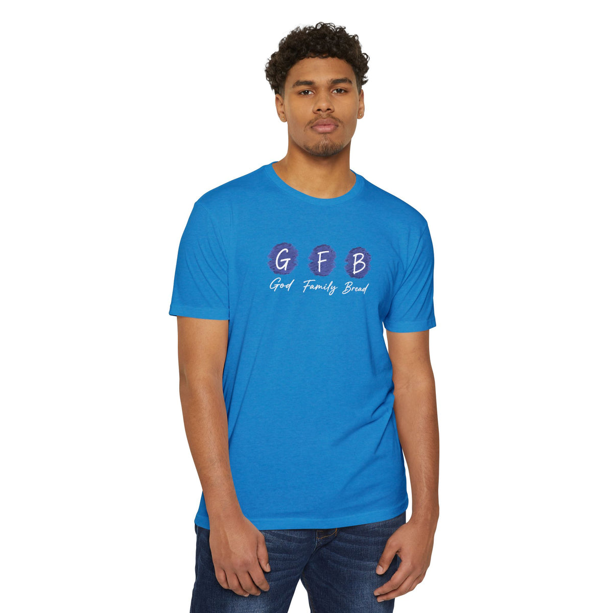 GFB True Blue Logo Tee - Extended Colors